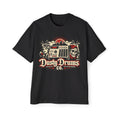 Dusty Drums Tee — Vintage Drum Machine Graphic Shirt