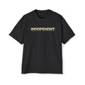 Indope nont Glitch Logo Tee — Men's Oversized Graphic T-Shirt
