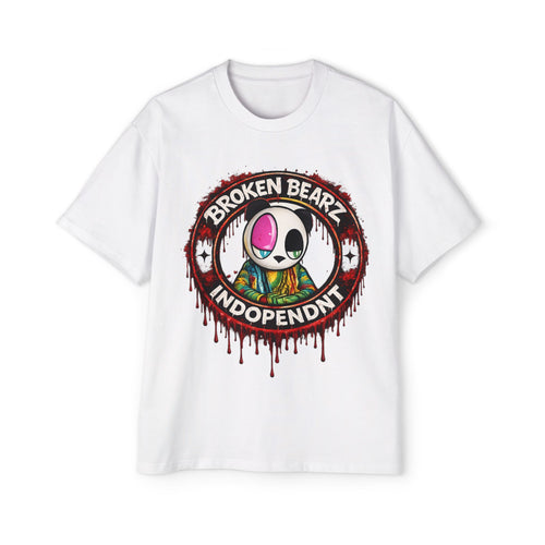 Broken Bearz Indopendent Graphic Tee — Edgy Streetwear Oversized Shirt