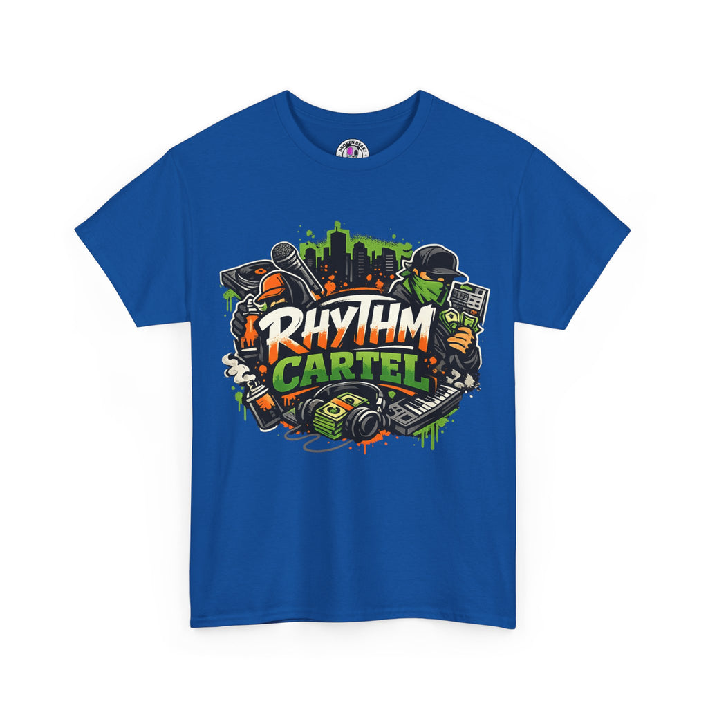 Rhythm Cartel Graphic Tee — DJ Streetwear Hip Hop Music T-Shirt