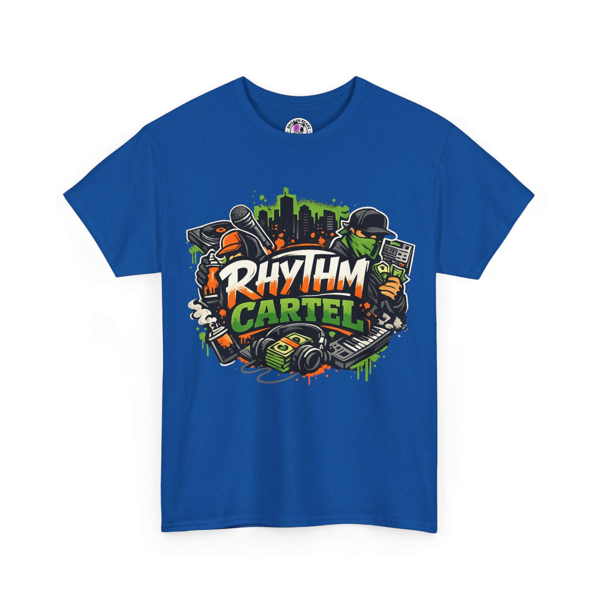 Rhythm Cartel Graphic Tee — DJ Streetwear Hip Hop Music T-Shirt