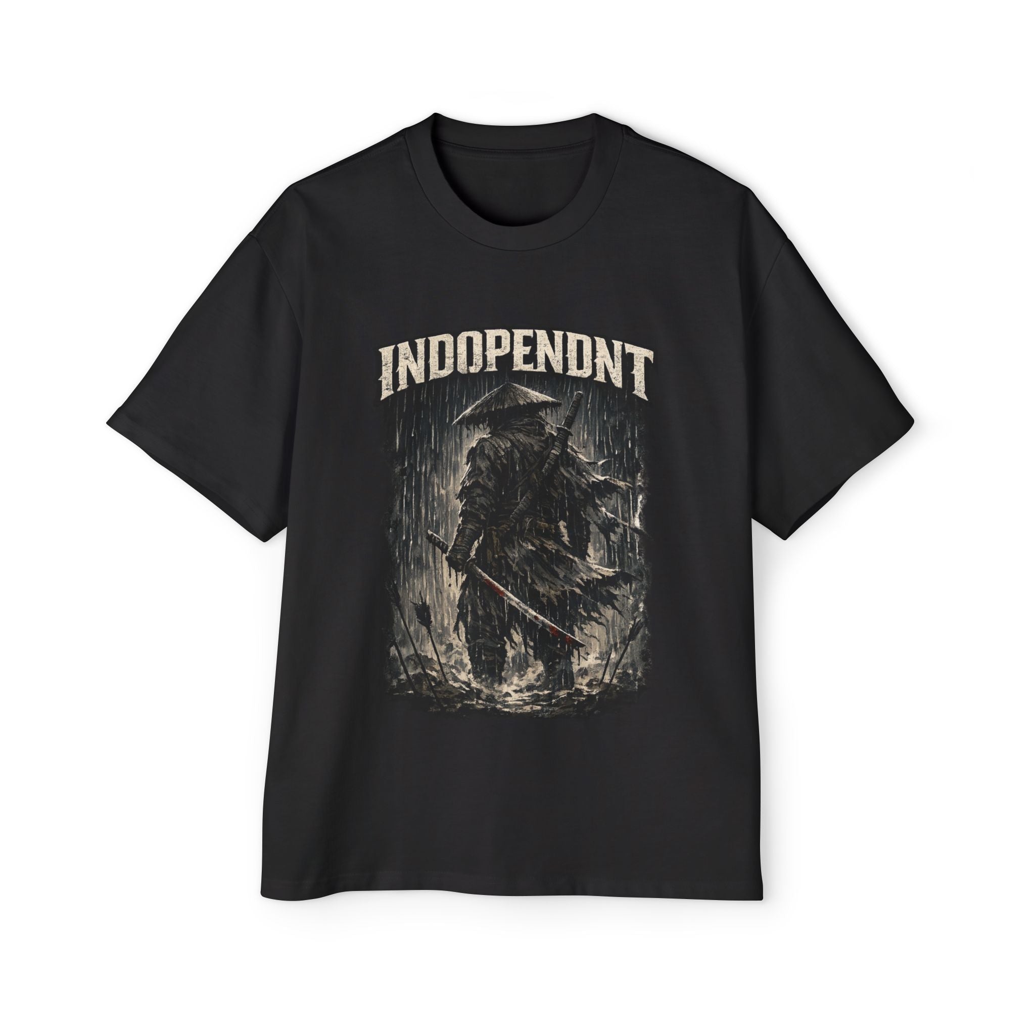 Independent Grim Reaper Graphic Tee — Men's Oversized Heavy Shirt