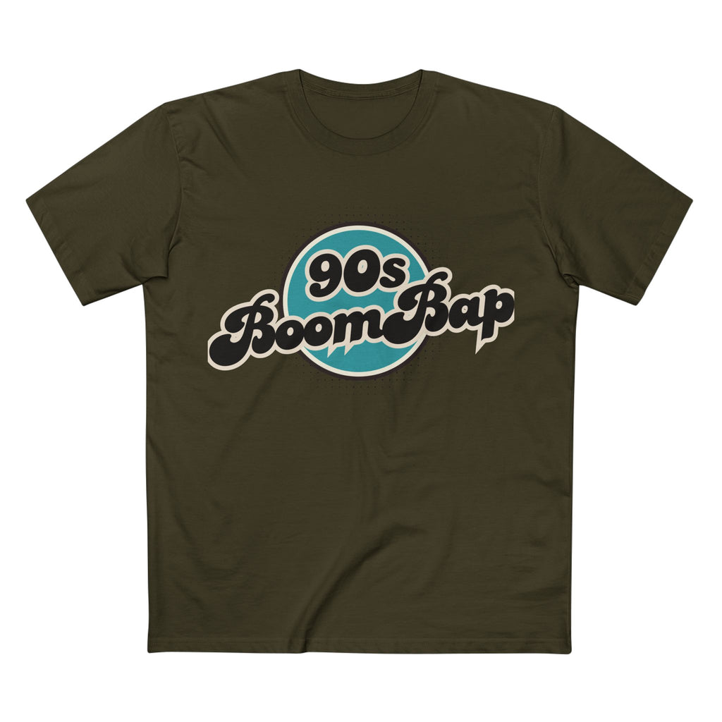 90s Boom Bap Tee — Vintage Hip Hop Rap Logo T-Shirt