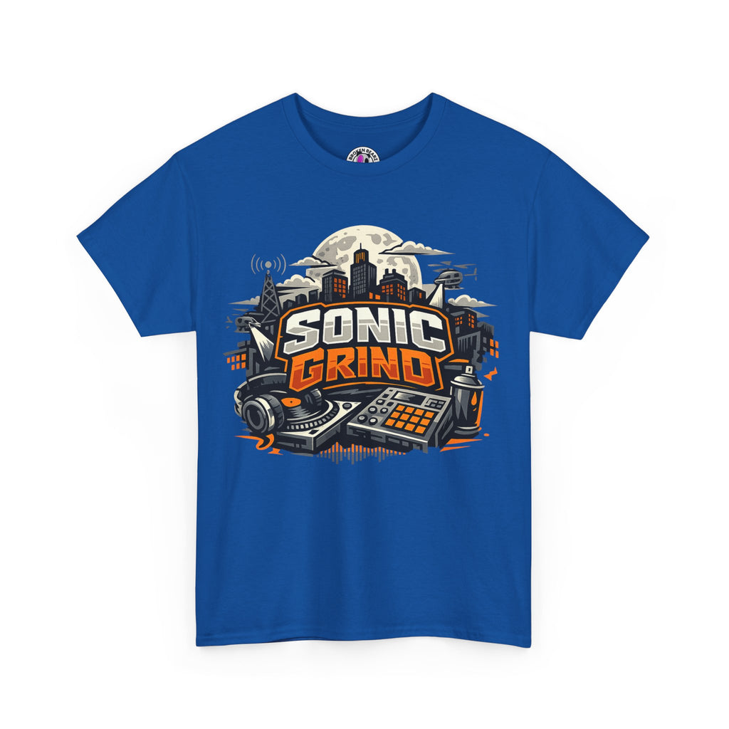 Sonic Grind DJ Crew T‑Shirt — Urban Music Producer Graphic Tee