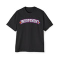 Independent Graphic Tee — Retro Basketball Arch Logo Men's T-Shirt