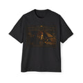 Vintage Noir Driver Graphic Tee — "Independent" Men’s Oversized T-Shirt