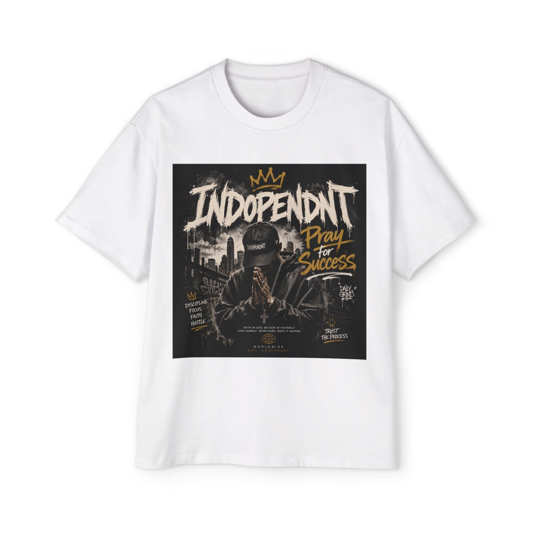 Independent Pray for Success Tee — Urban Graphic Men's T-Shirt