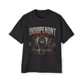 Independent Wolf Rock Leader Tee — Men's Graphic Oversized T‑Shirt