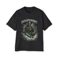 Independent Grim Reaper Graphic Tee — Men's Oversized Heavy T‑Shirt