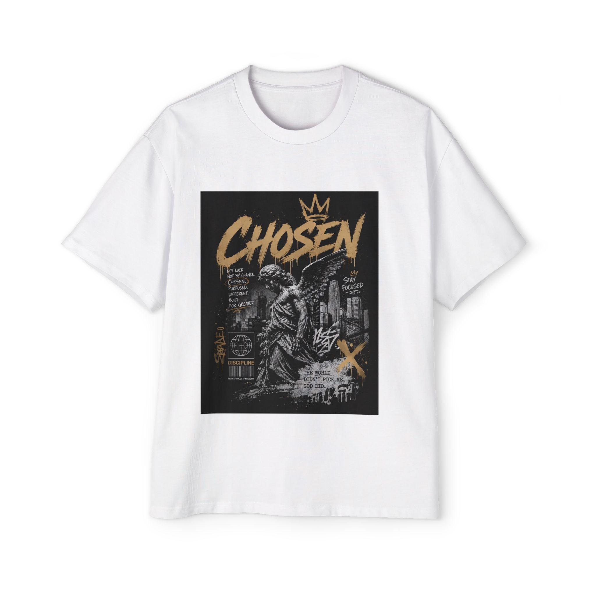 Chosen Graphic Tee — Urban Crown Streetwear T-Shirt