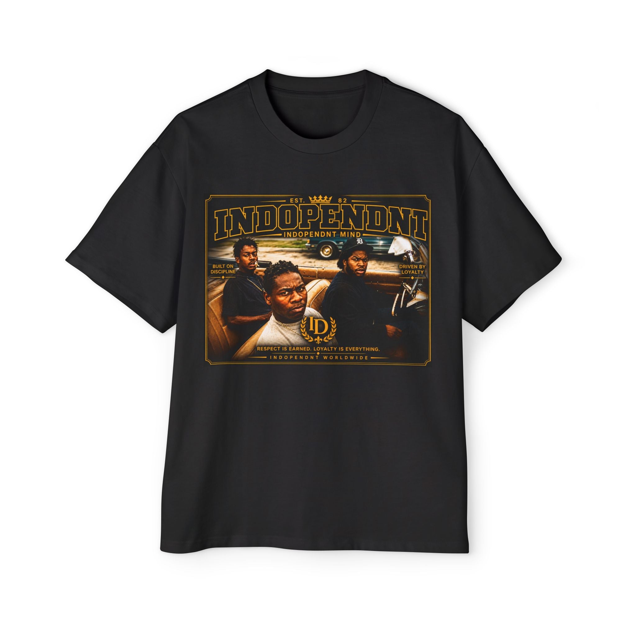 Indopendence Crew Photo Graphic Tee — Vintage Hip-Hop Streetwear