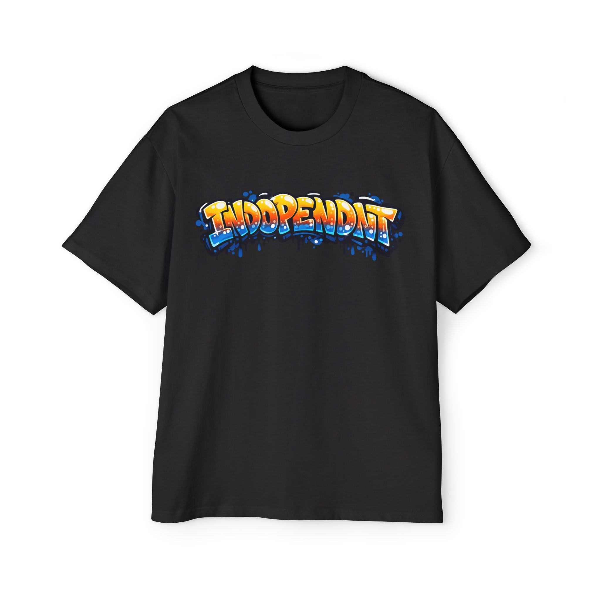 Independent Graffiti T-Shirt — Urban Streetwear Men’s Oversized Tee