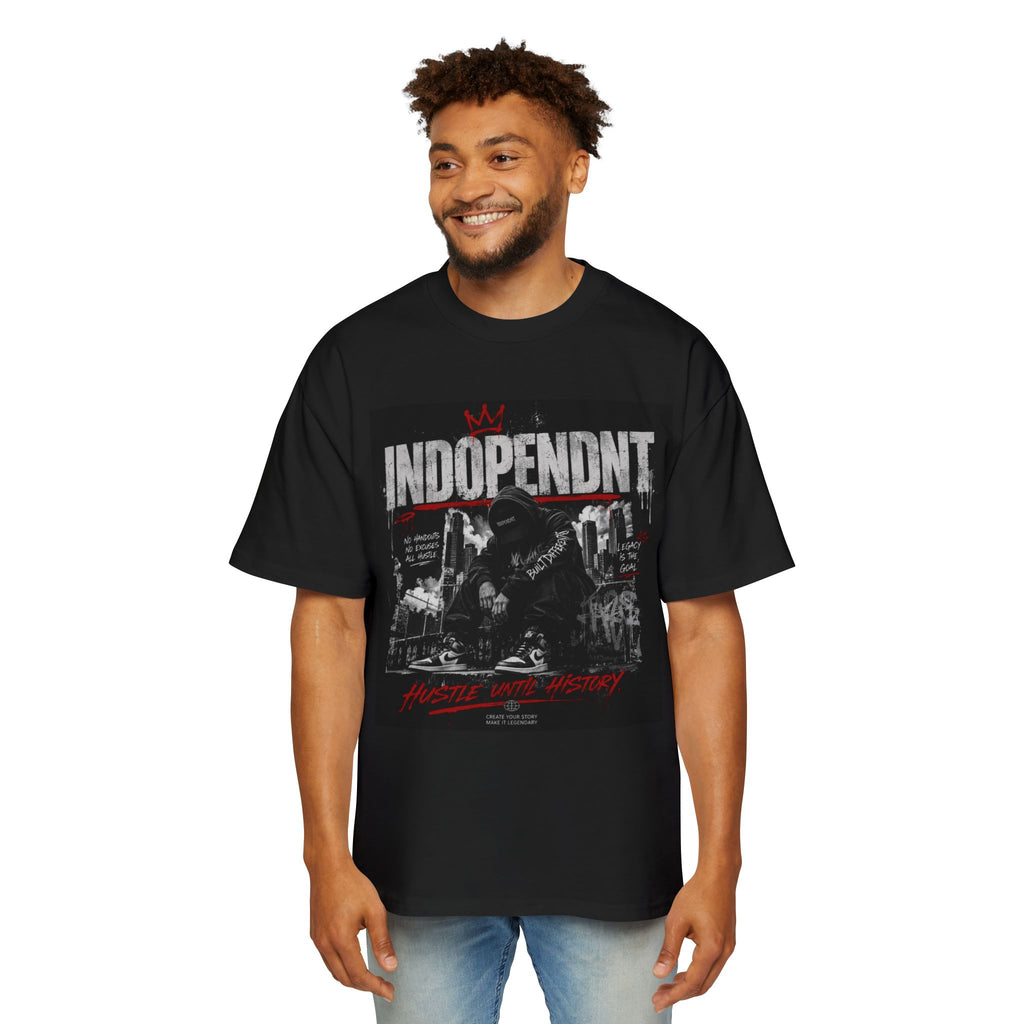 Independent Skate Graphic Tee — Men's Oversized Punk Rock Shirt
