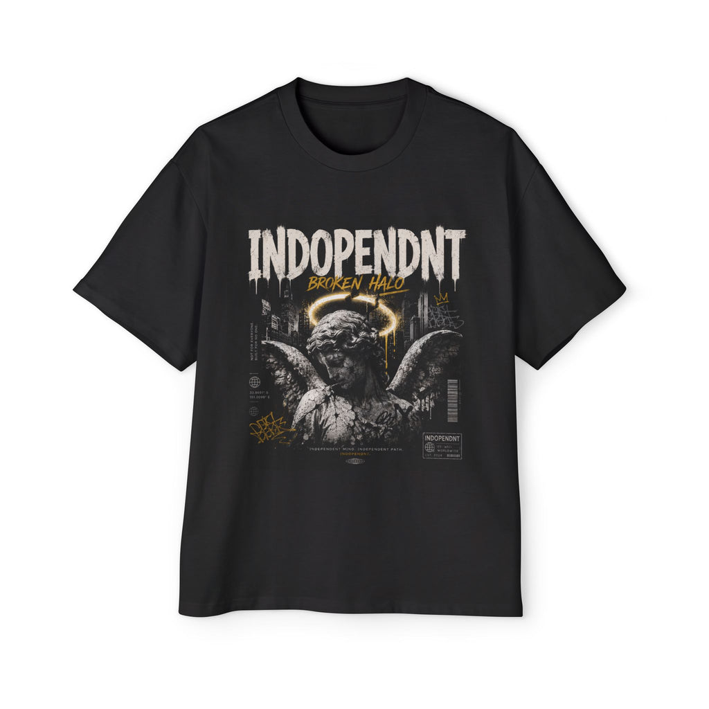 Indopendnt Broken Halo Graphic Tee — Vintage Angel Streetwear T-Shirt
