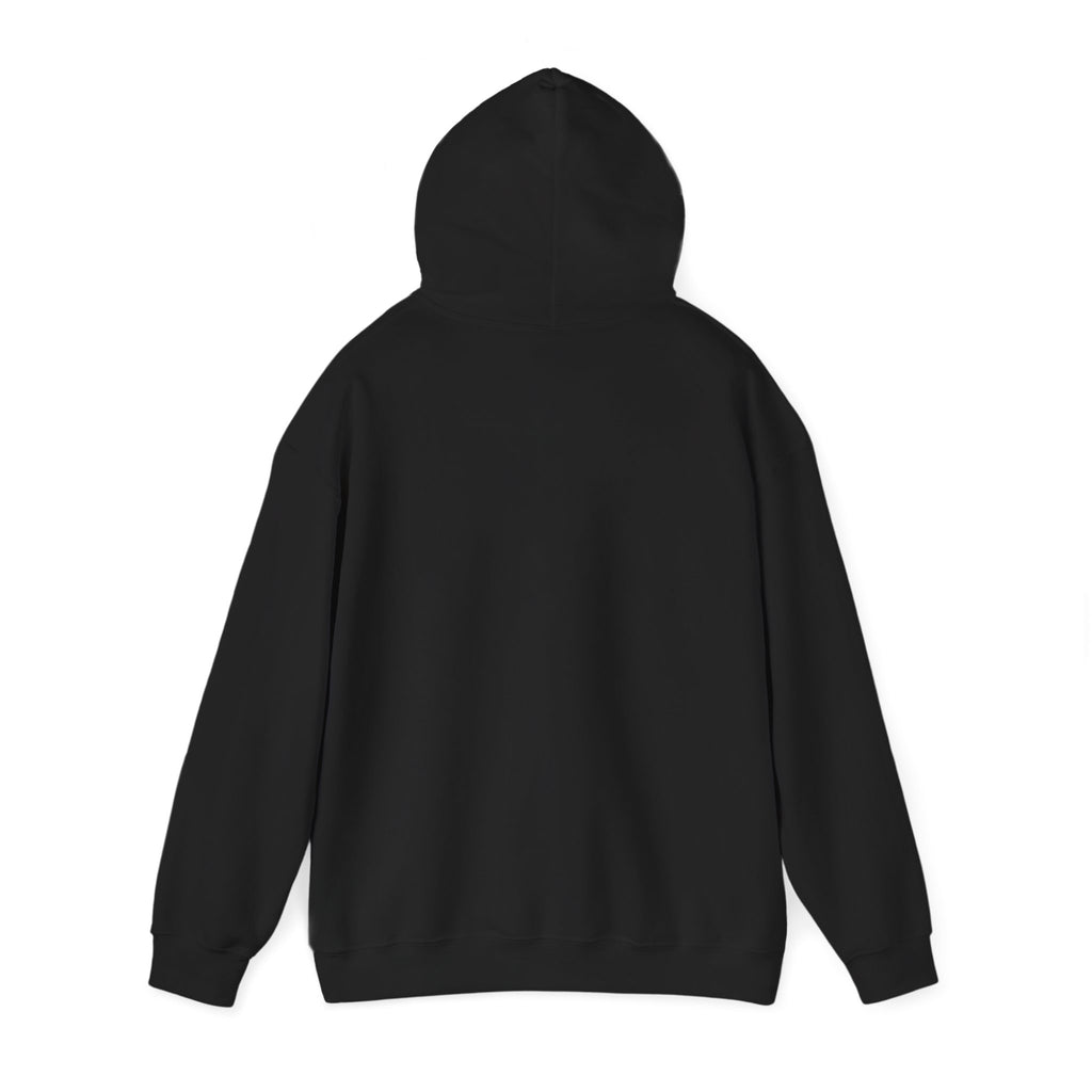 No Press Hoodie – Bold White Logo Pullover