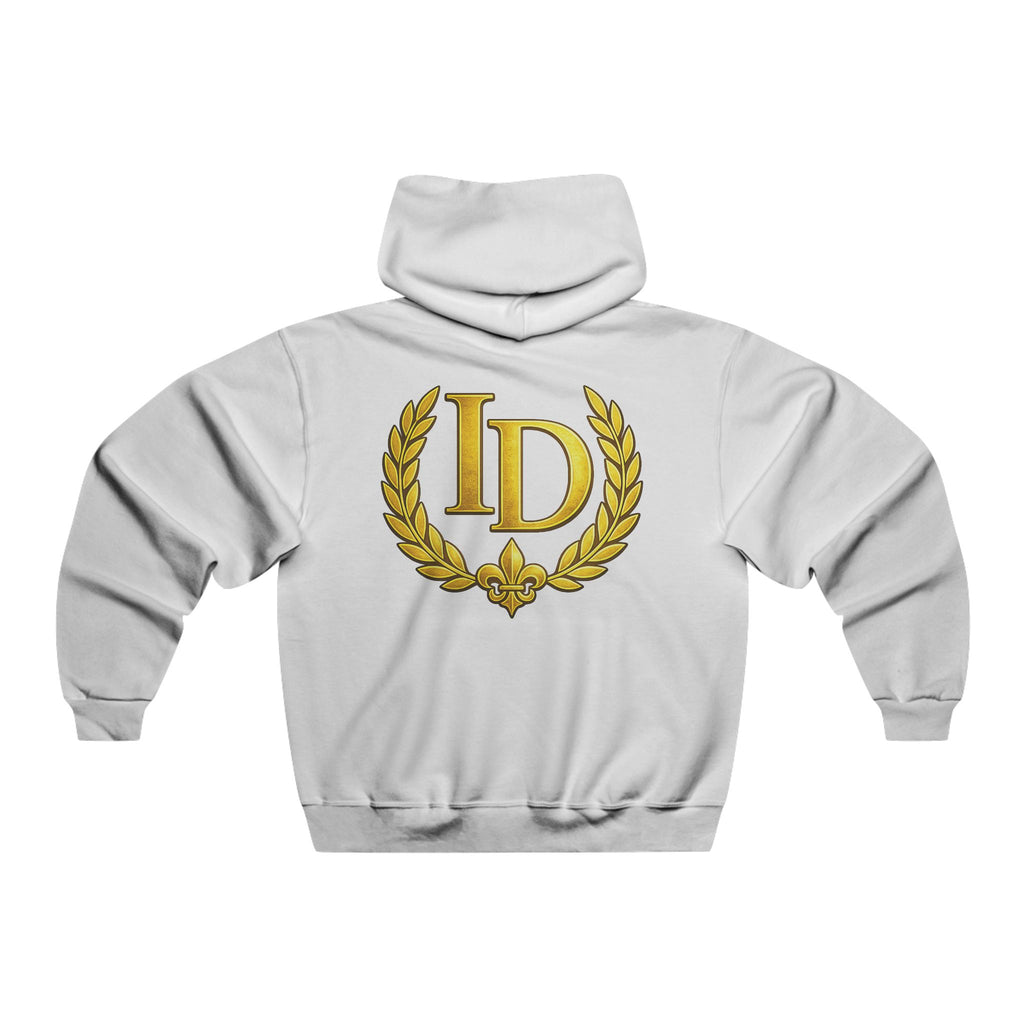 Indopendents Script Hoodie — Gold Crest Back Print