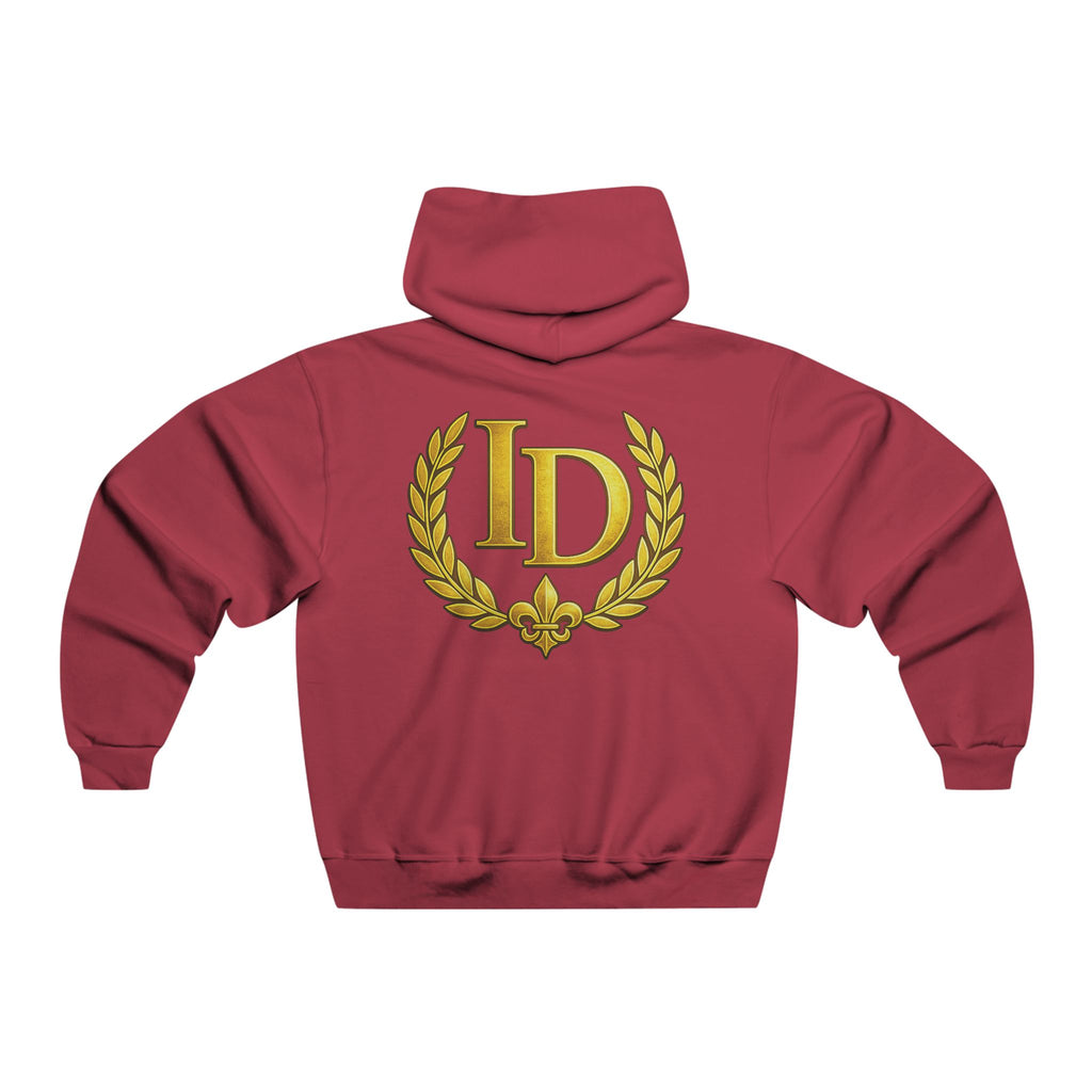 Indopendents Script Hoodie — Gold Crest Back Print