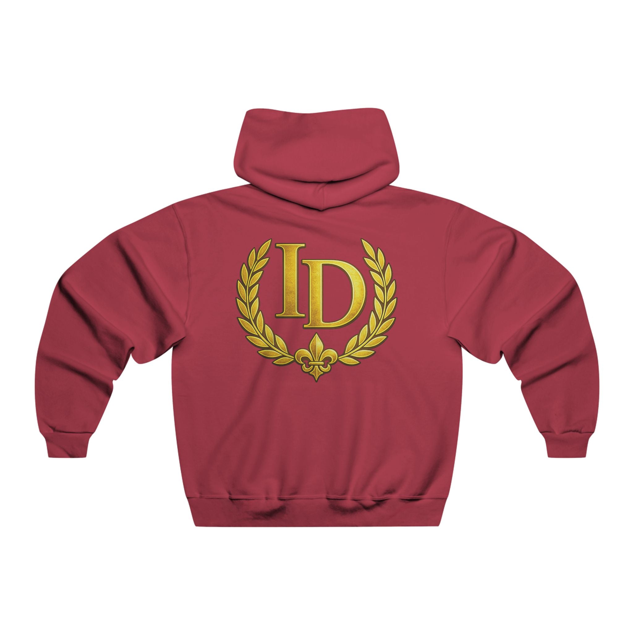 Indopendents Script Hoodie — Gold Crest Back Print