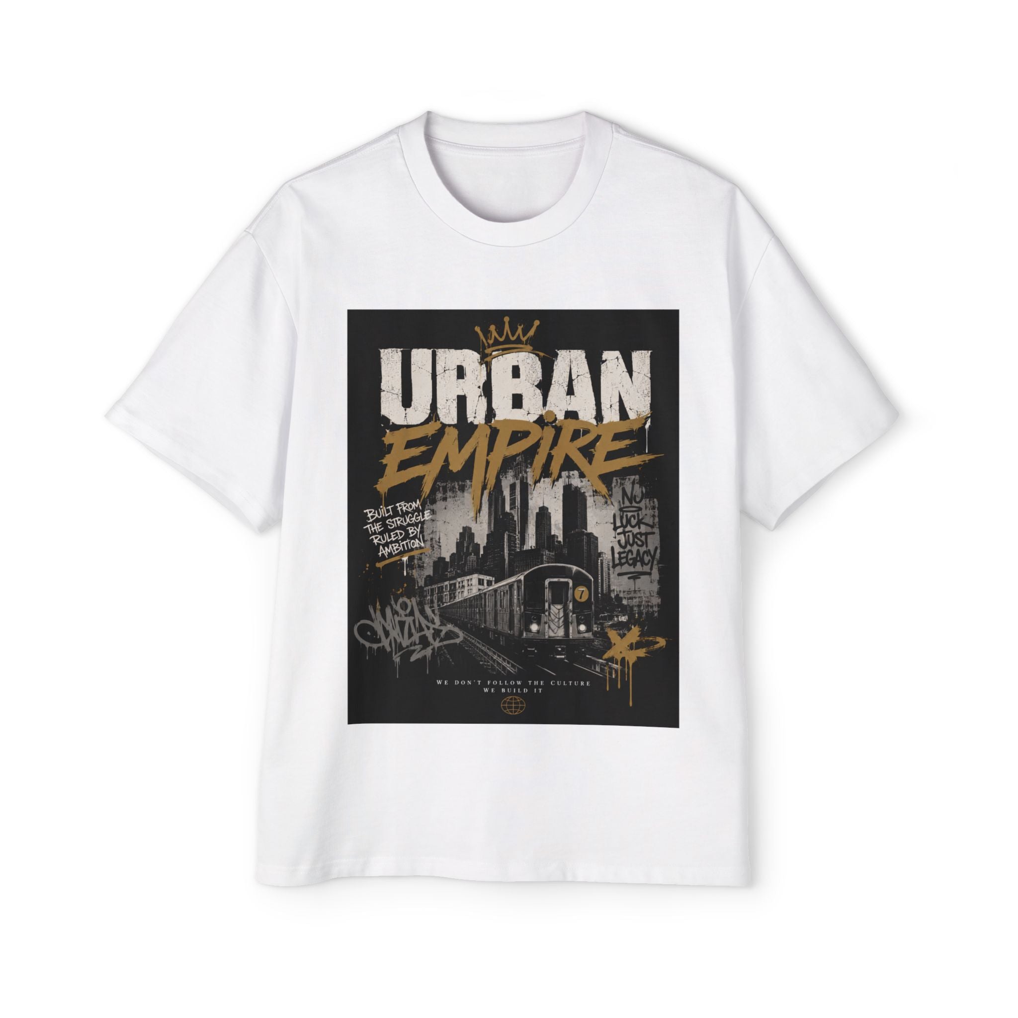 Urban Empire Graphic Tee — Men’s Oversized Streetwear T-Shirt