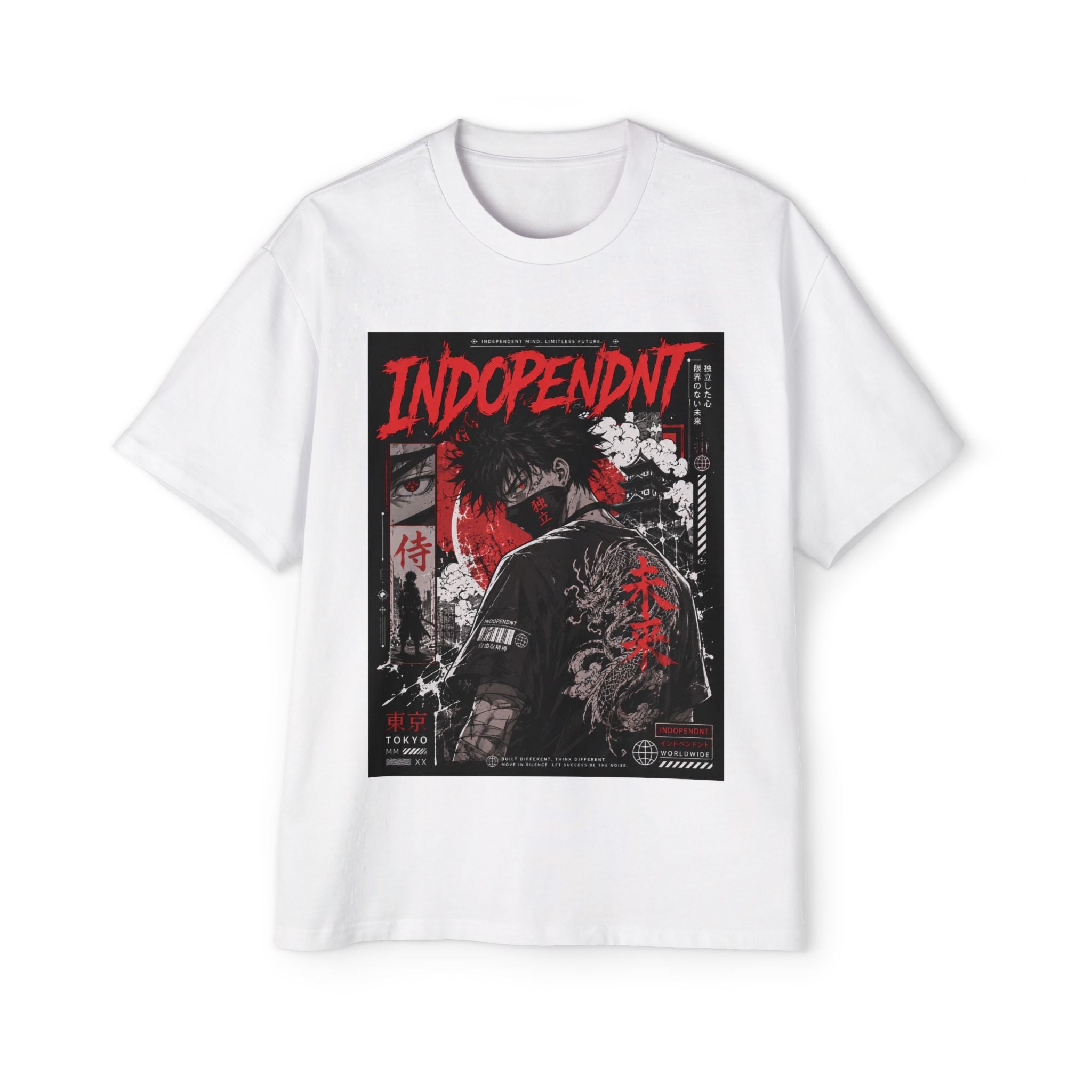 Indopendnt Samurai Graphic Tee — Oversized Men's Streetwear