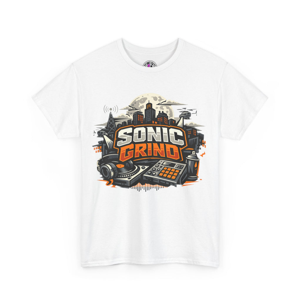Sonic Grind DJ Crew T‑Shirt — Urban Music Producer Graphic Tee