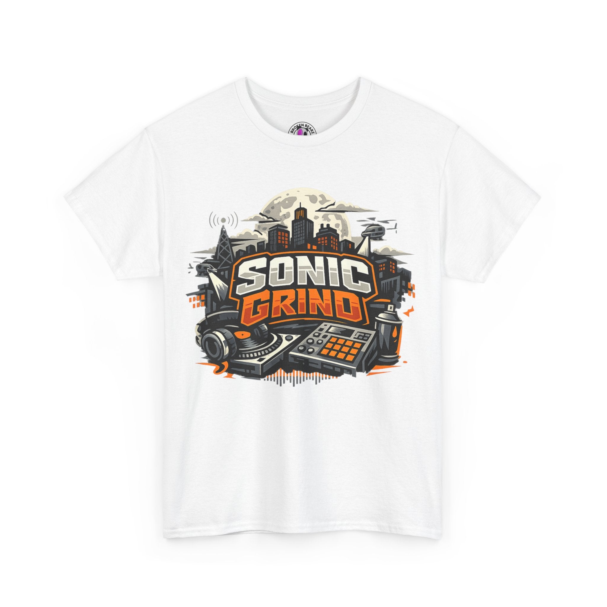 Sonic Grind DJ Crew T‑Shirt — Urban Music Producer Graphic Tee