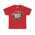 The Beat Dept T‑Shirt – Retro Music Logo Tee for DJs & Producers