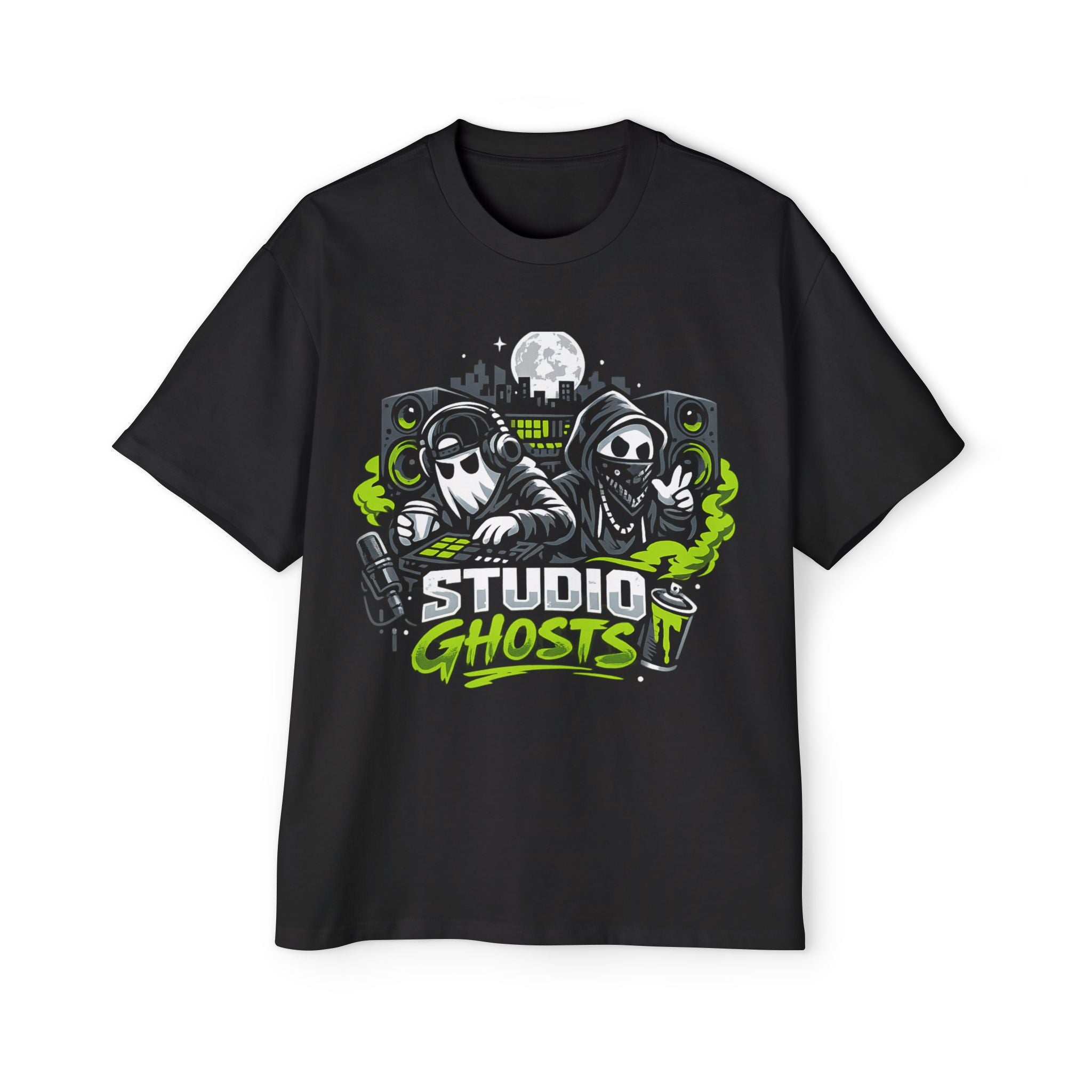 Studio Ghosts DJ Tee — Graphic Music Producer T‑Shirt