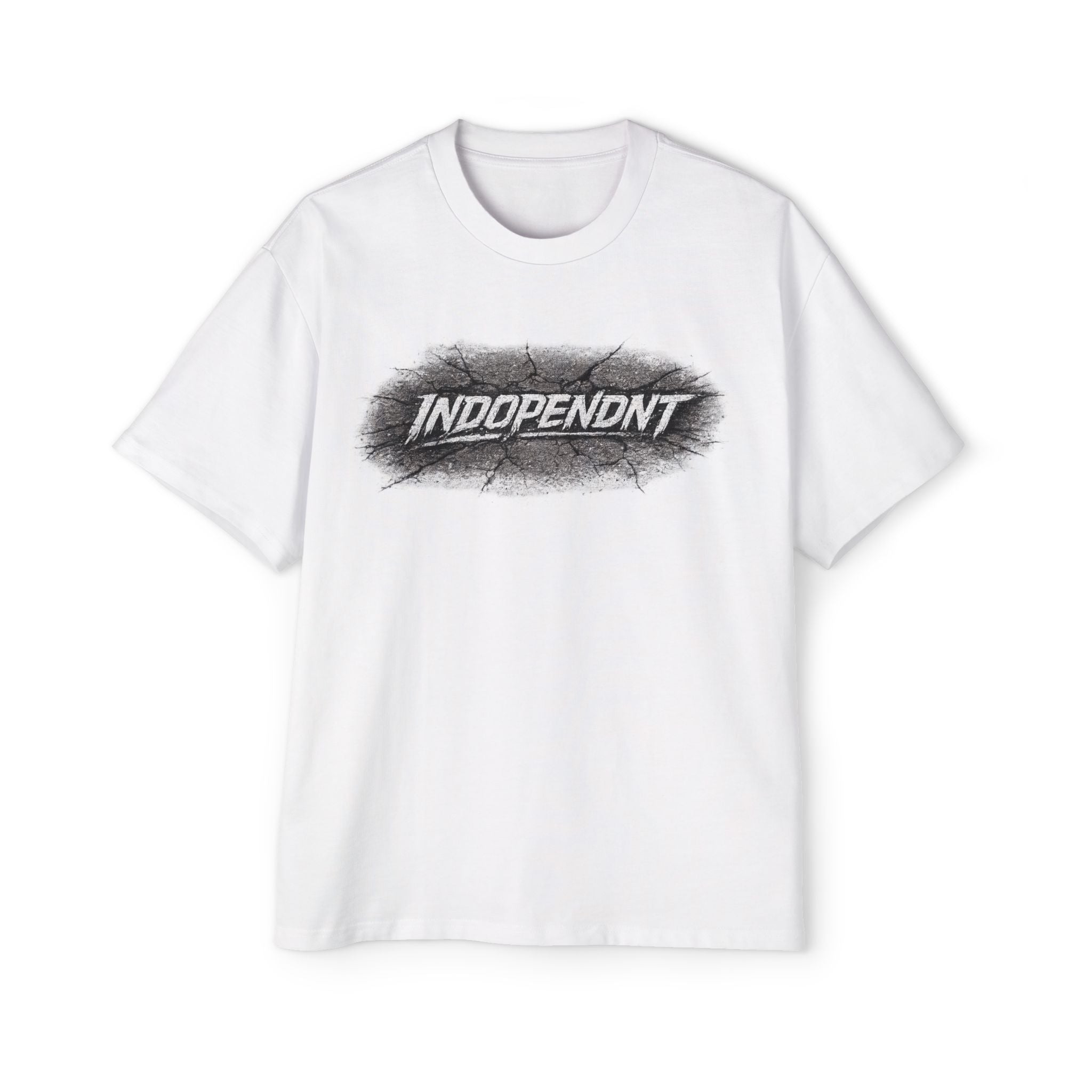 Independent Brushstroke Tee — Men's Oversized Graphic T‑Shirt
