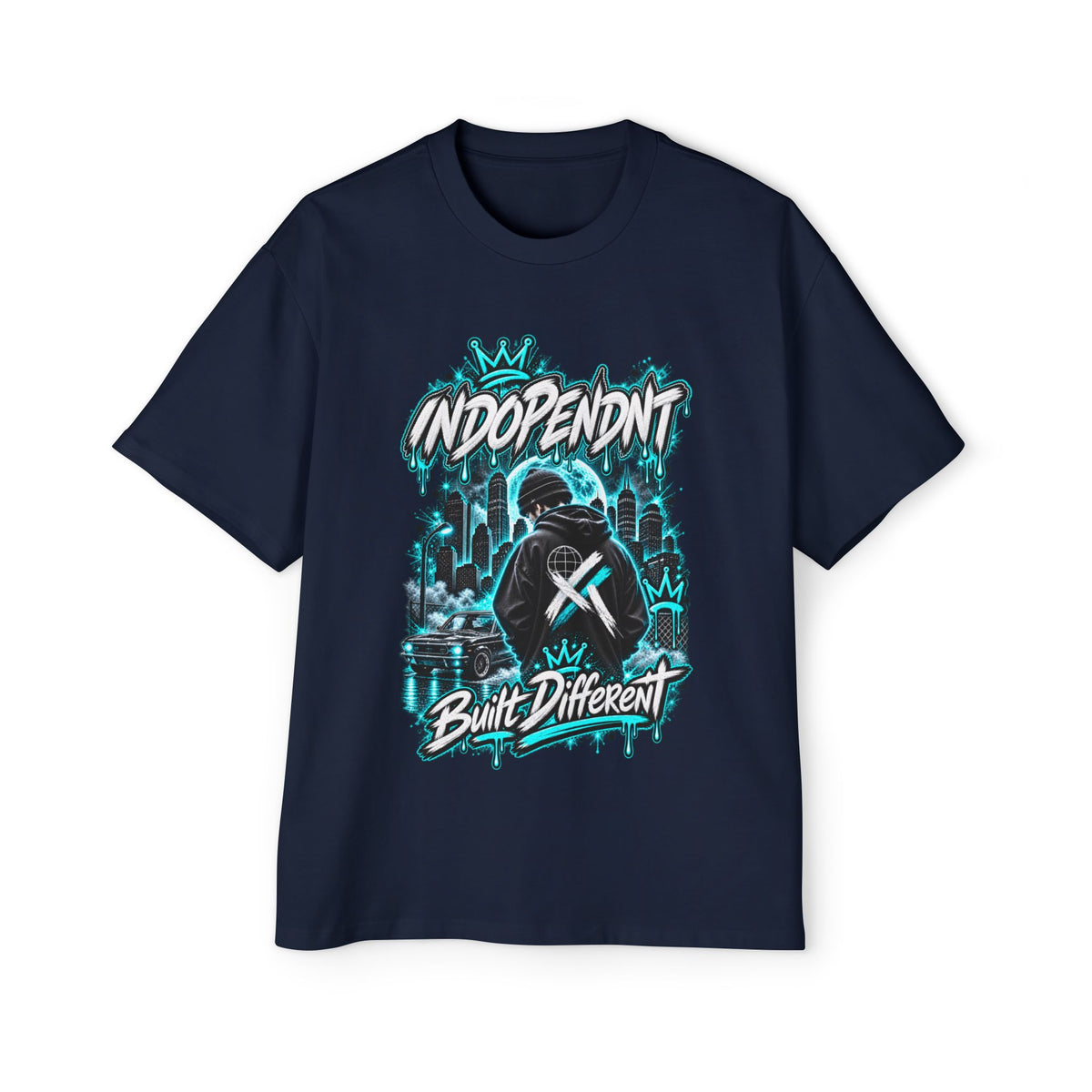 Built Different 'Indopendnt' Graphic Tee — Urban Streetwear Men’s T‑Shirt