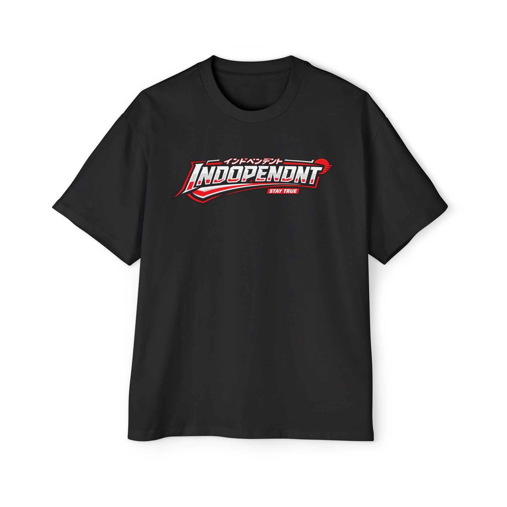 Independent Logo Tee — Men’s Oversized Graphic T‑Shirt
