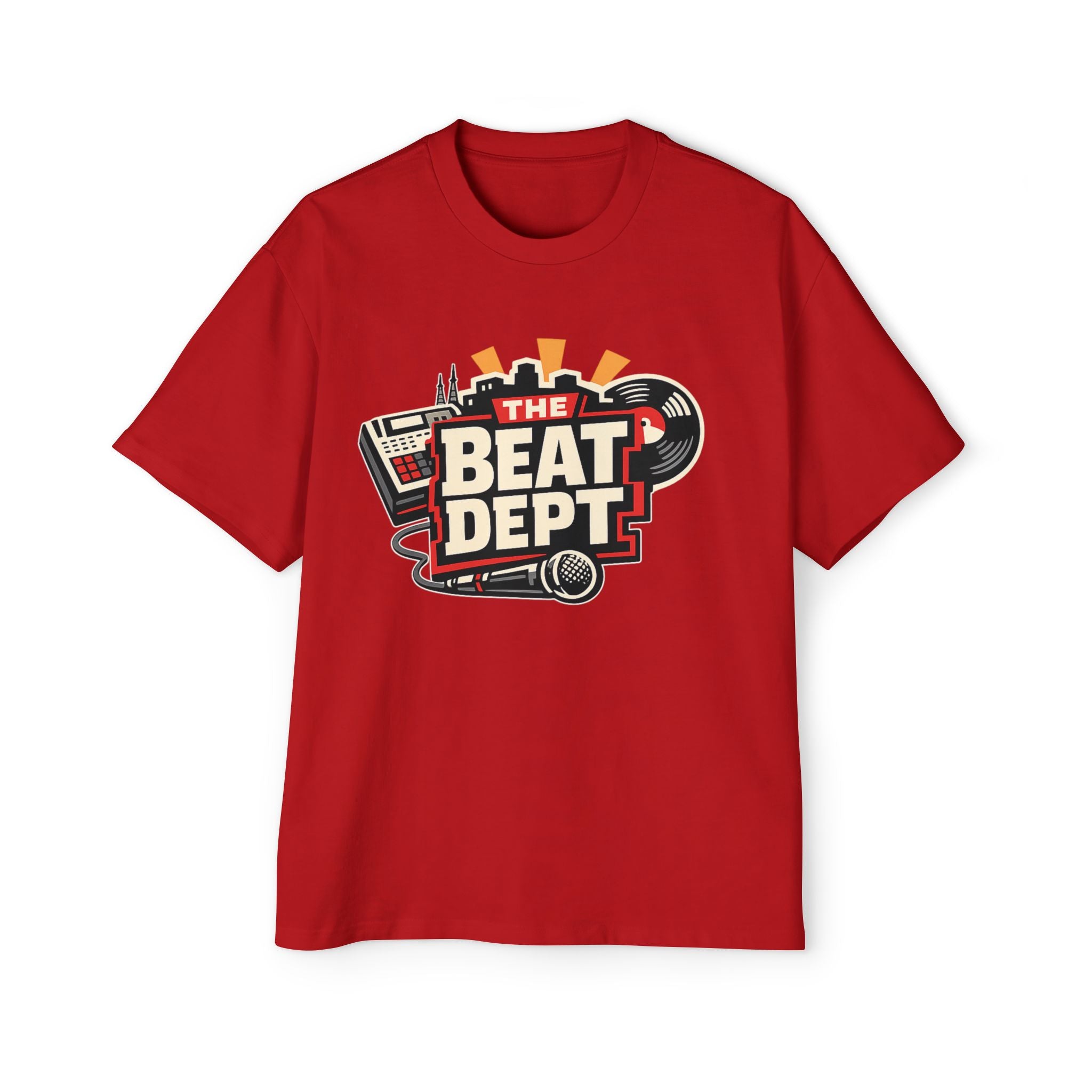 Beat Dept Graphic Tee — Men’s Music Producer Hip-Hop T-Shirt