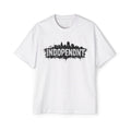 Indopendent City Skyline Graphic Tee — Men's Oversized Streetwear Shirt