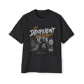 Independent But Different Graphic Tee — Urban Streetwear Men's Oversized T-Shirt