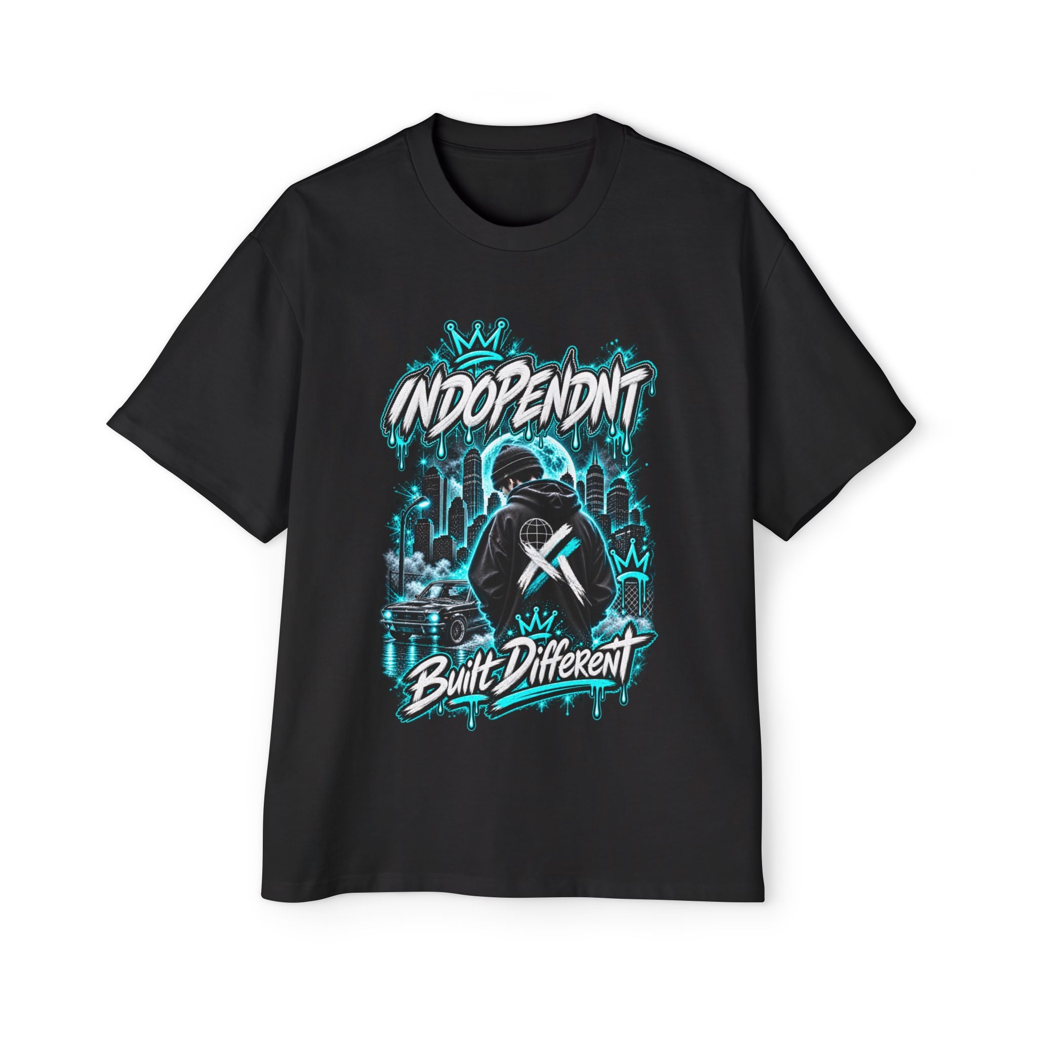 Built Different 'Indopendnt' Graphic Tee — Urban Streetwear Men’s T‑Shirt