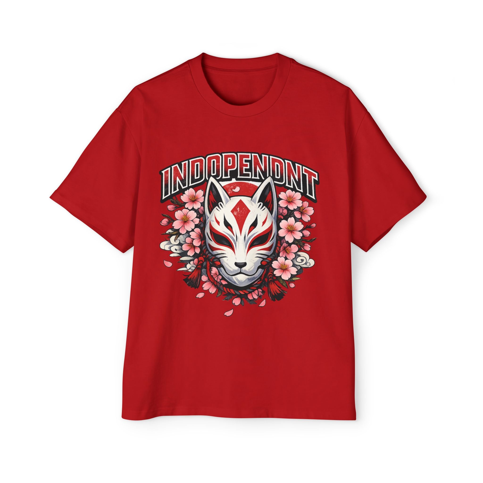 Independent Kitsune Mask Tee — Japanese Fox Mask Graphic T-Shirt