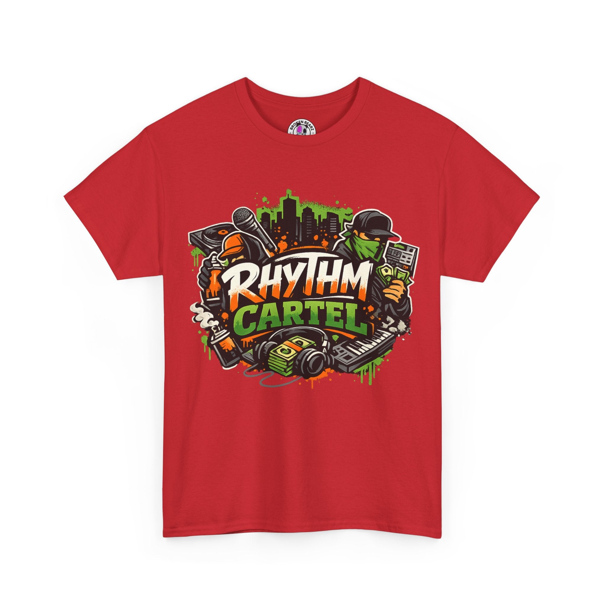 Rhythm Cartel Graphic Tee — DJ Streetwear Hip Hop Music T-Shirt