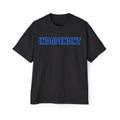 Indopendnt Graphic Tee — Bold Retro Blue Logo Men’s T-Shirt