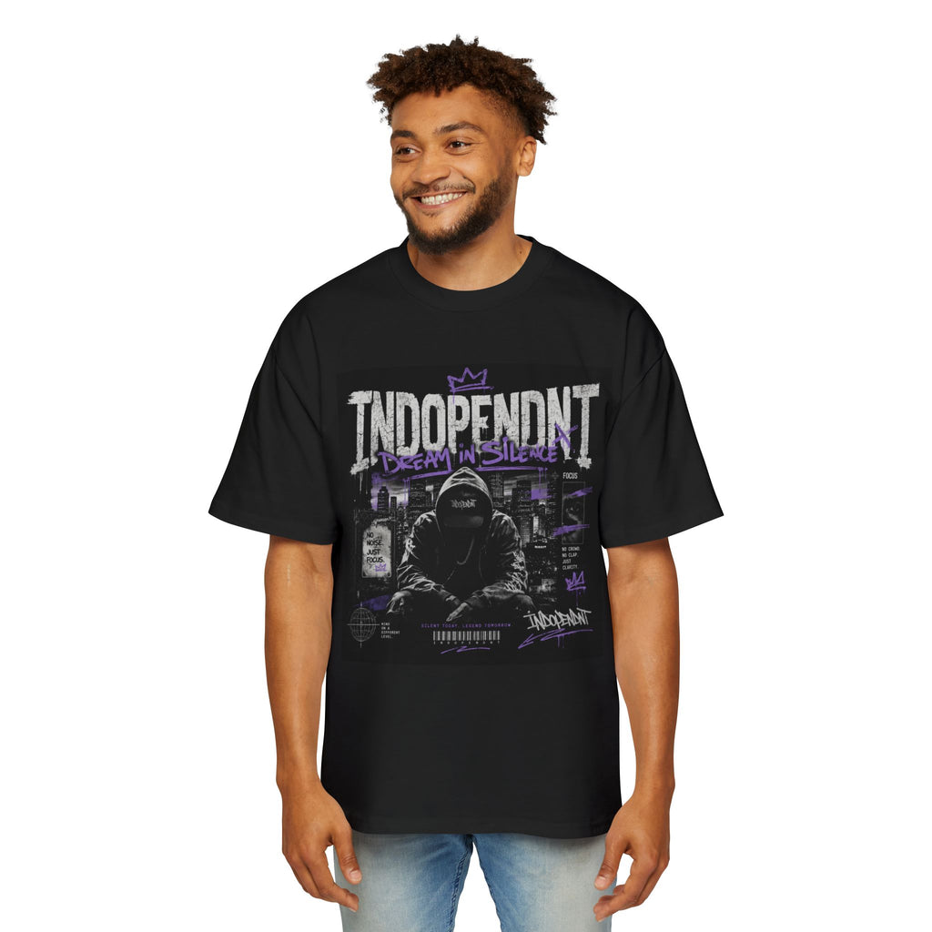 Independent Streetwear Tee — 'Independent Dream in Silence' Graphic Men’s T-Shirt