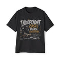 Oversized Tee — "Independent Cash Rules Everything" Graphic Men’s T-Shirt