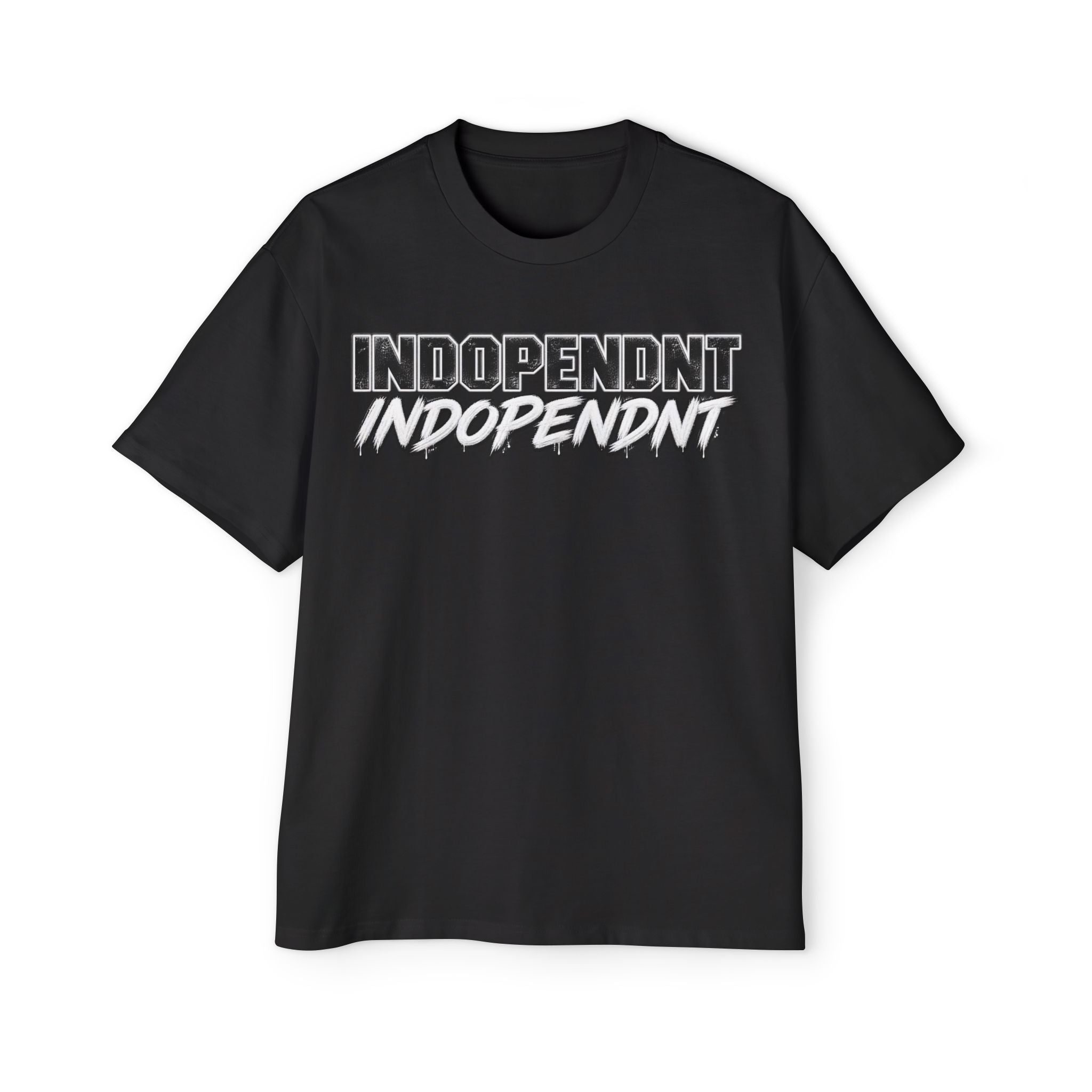 Indopendnt Graphic Tee — Retro Block & Script Logo