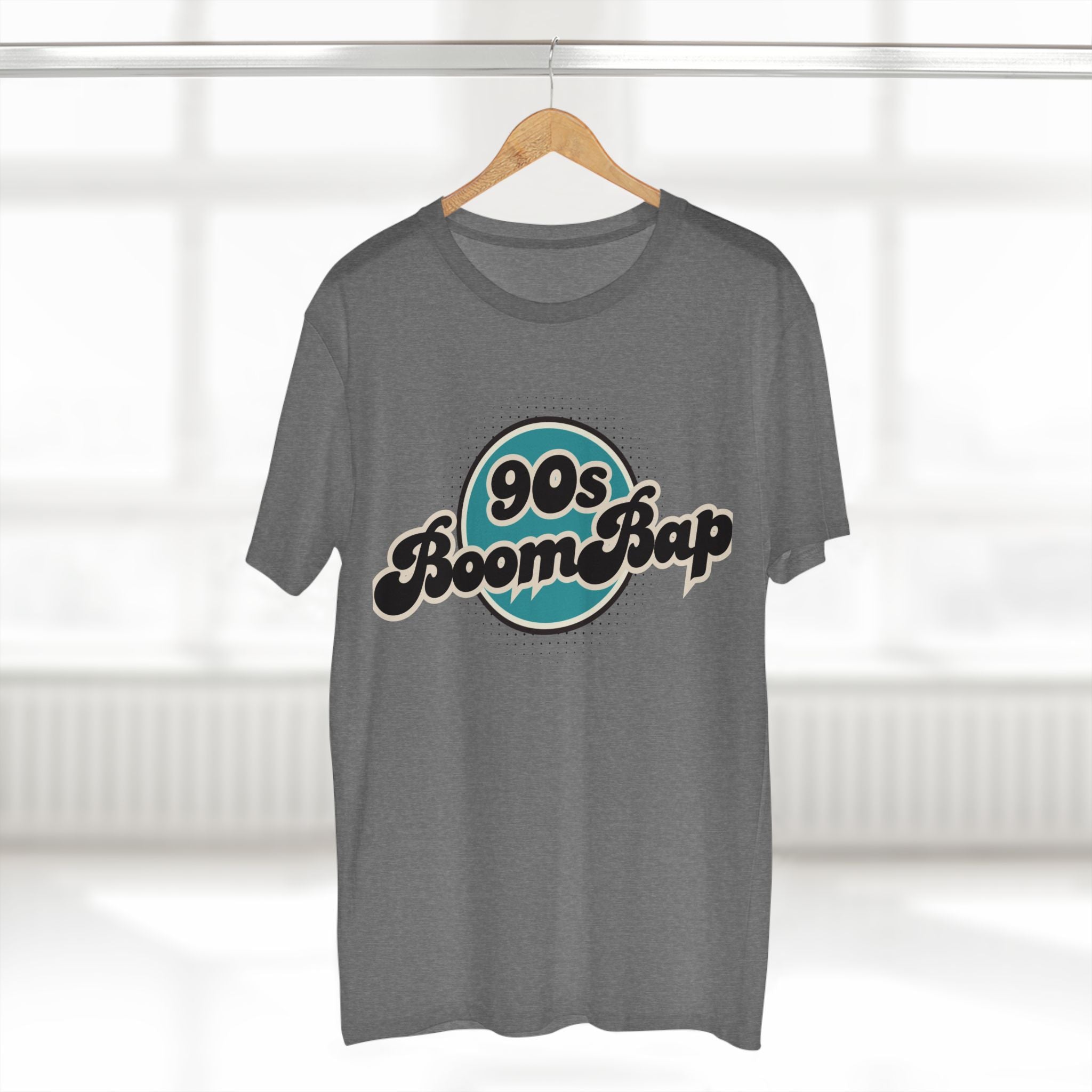 90s Boom Bap Tee — Vintage Hip Hop Rap Logo T-Shirt