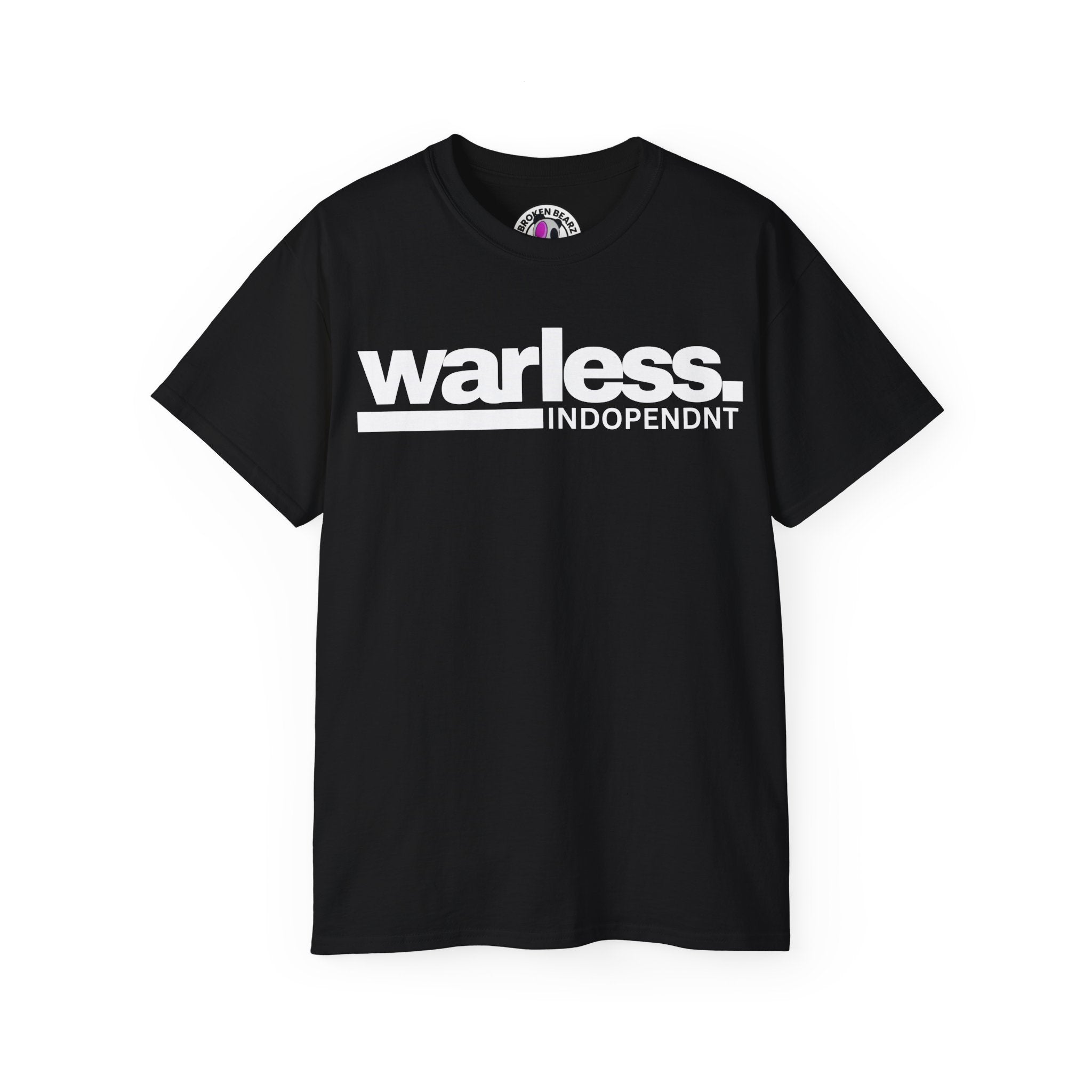 Warless Indopendnt Tee — Bold Minimalist Graphic Shirt
