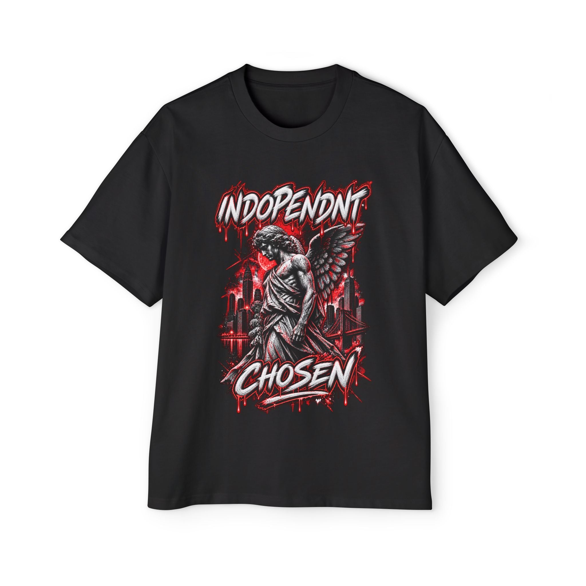 Chosen Angel Graphic Tee — "Independent Chosen" Streetwear T‑Shirt