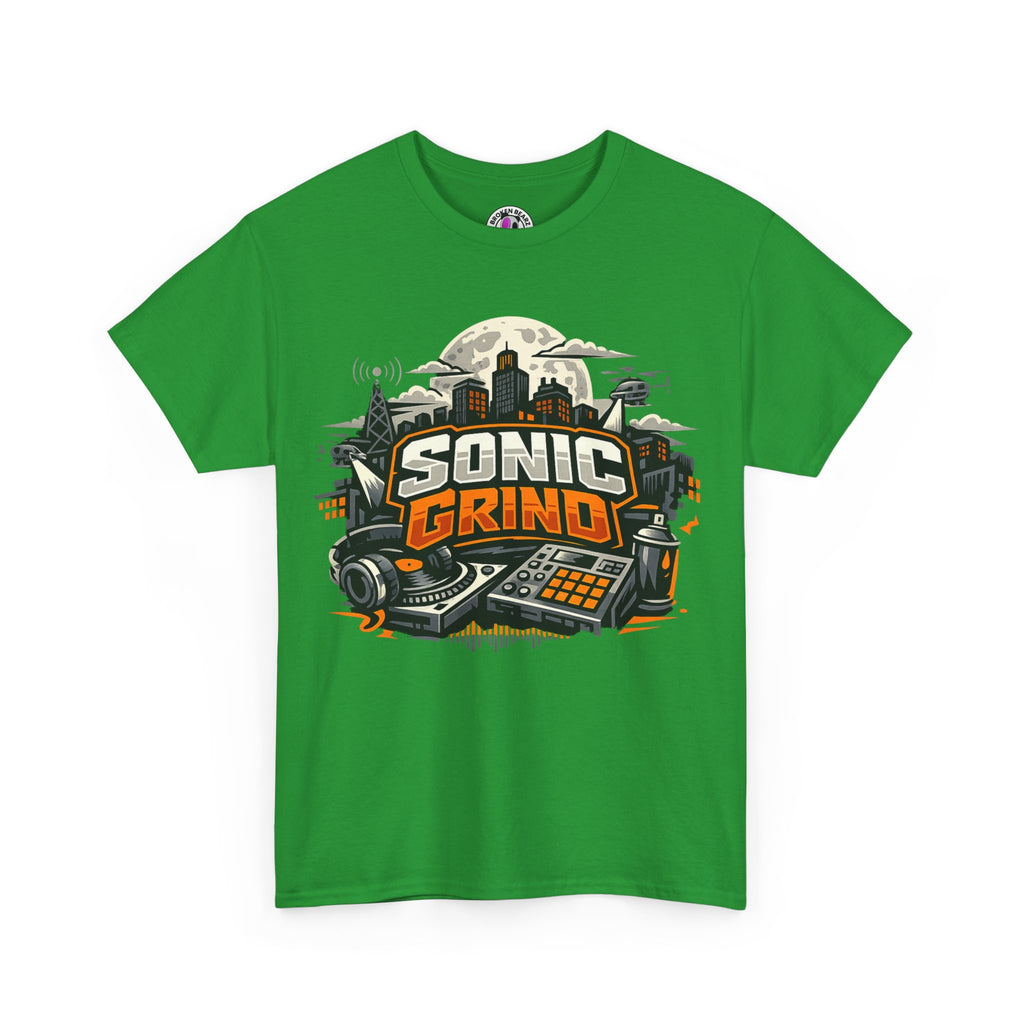 Sonic Grind DJ Crew T‑Shirt — Urban Music Producer Graphic Tee