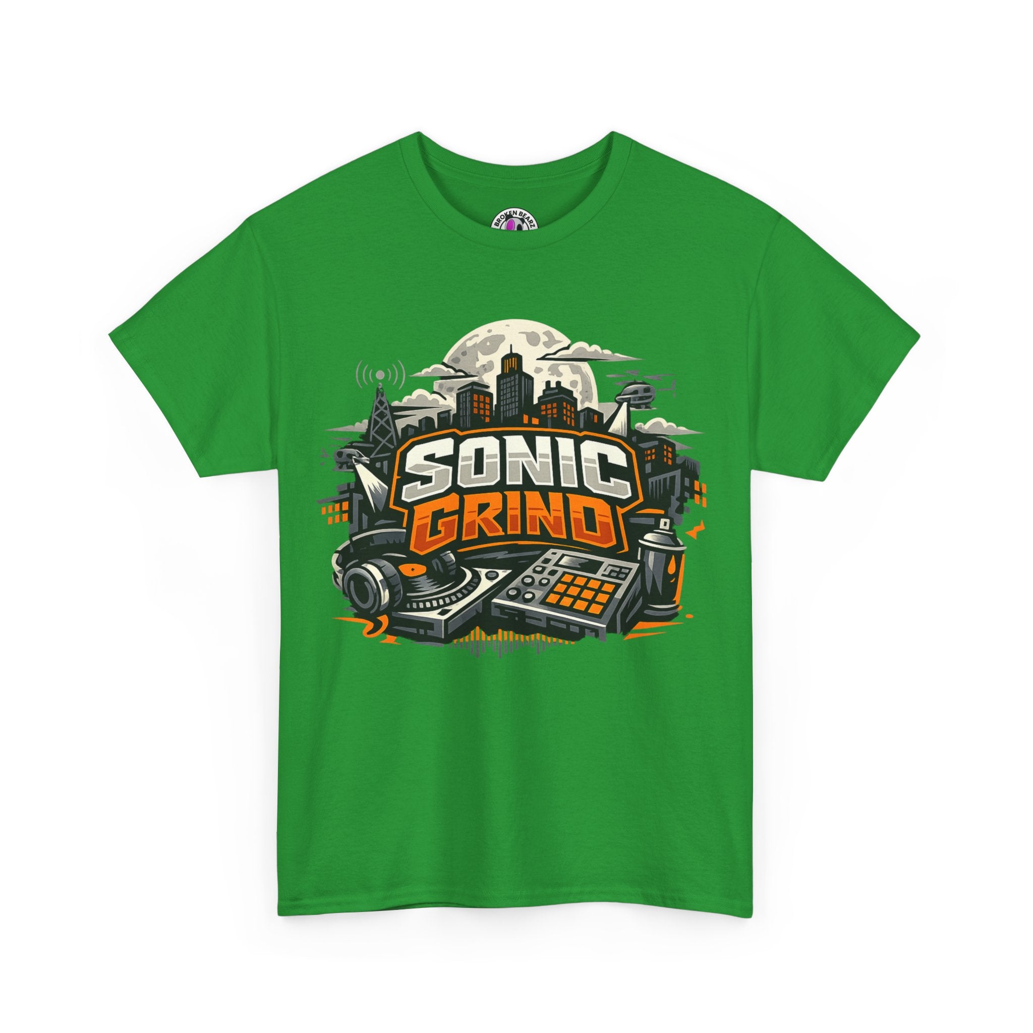 Sonic Grind DJ Crew T‑Shirt — Urban Music Producer Graphic Tee