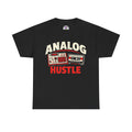 Analog Hustle Tee – Retro Cassette & Drum Machine Graphic T-Shirt
