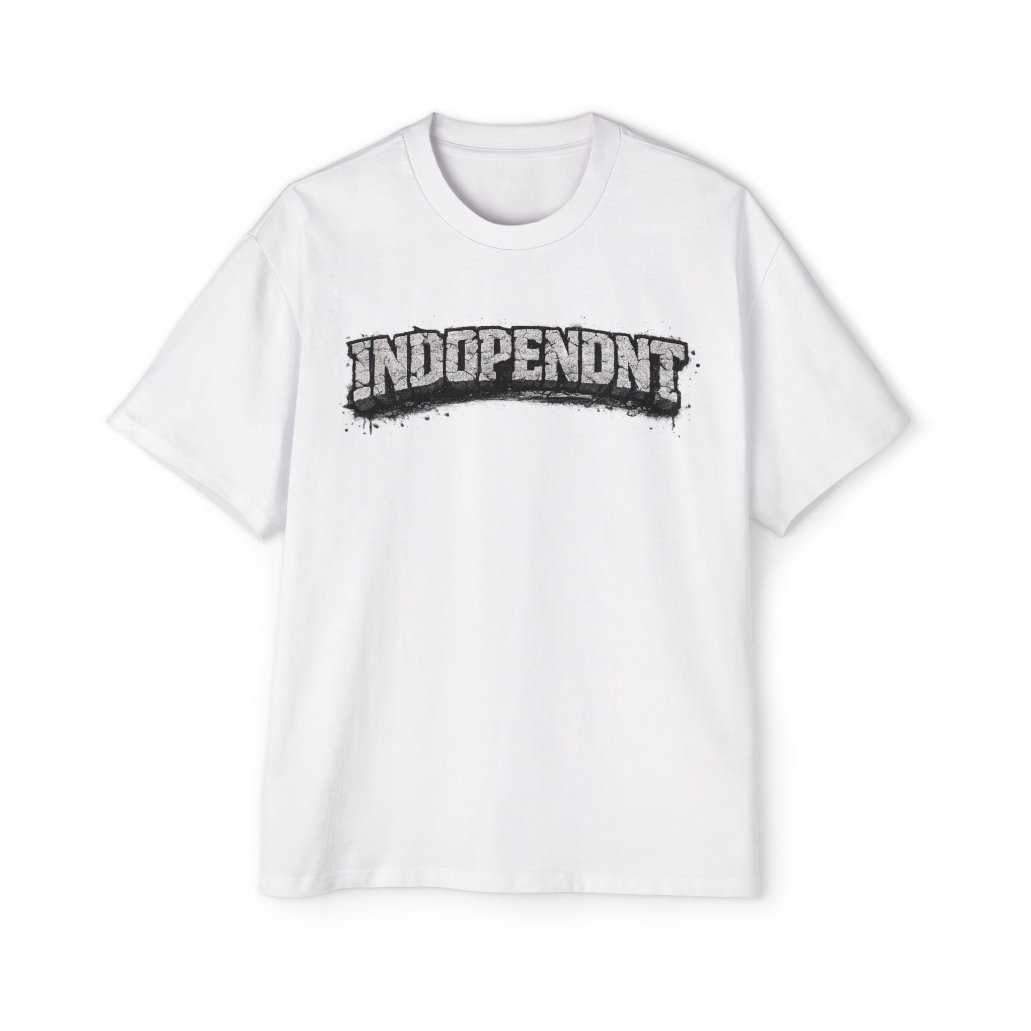 Independent Graphic Tee — 'Independent' Grunge Logo Oversized T‑Shirt