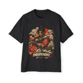 Samurai Warrior Graphic Tee — "Indopendt" Retro Japanese Tattoo Design