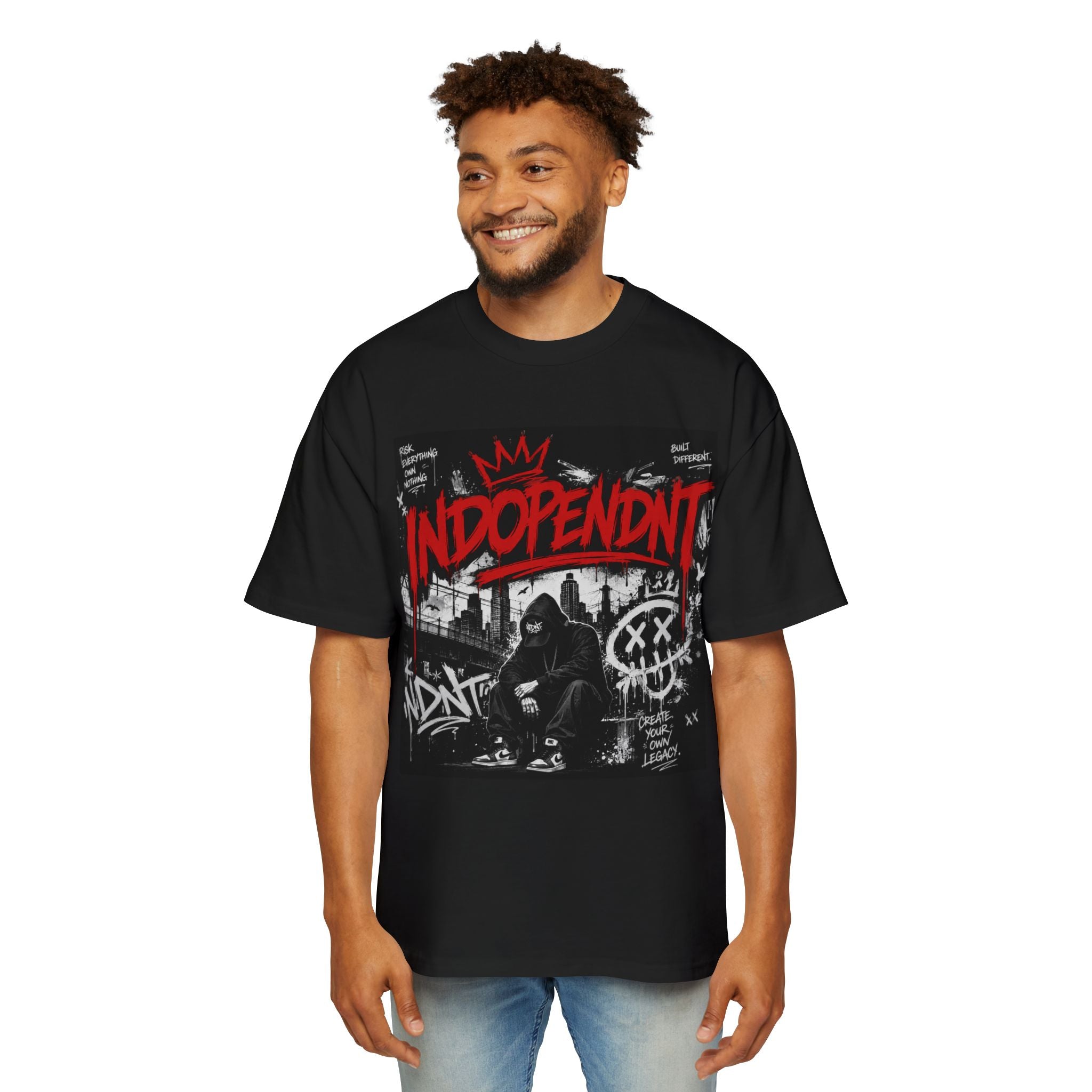 Independent Graffiti Streetwear Tee — "Indopendent" Urban Skate Graphic Shirt